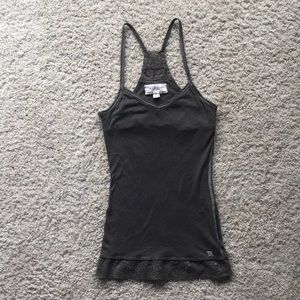 A&F tank top size small. Grayish/brownish color